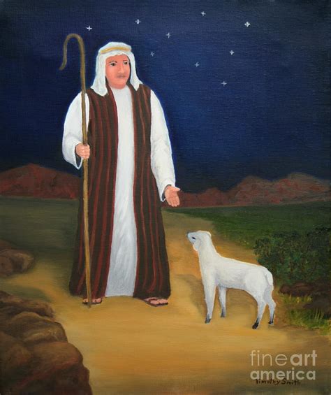 The Lost Lamb Painting by Timothy Smith - Pixels