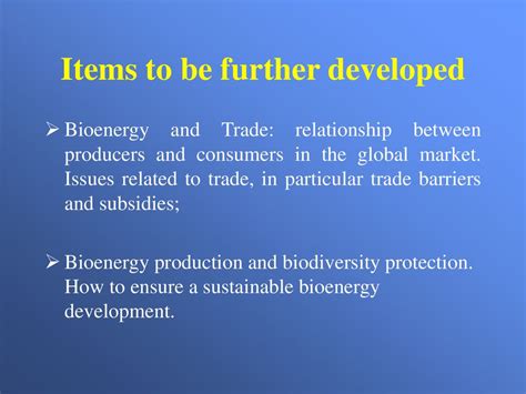 Sustainable Bioenergy: Challenges and Opportunities International ...