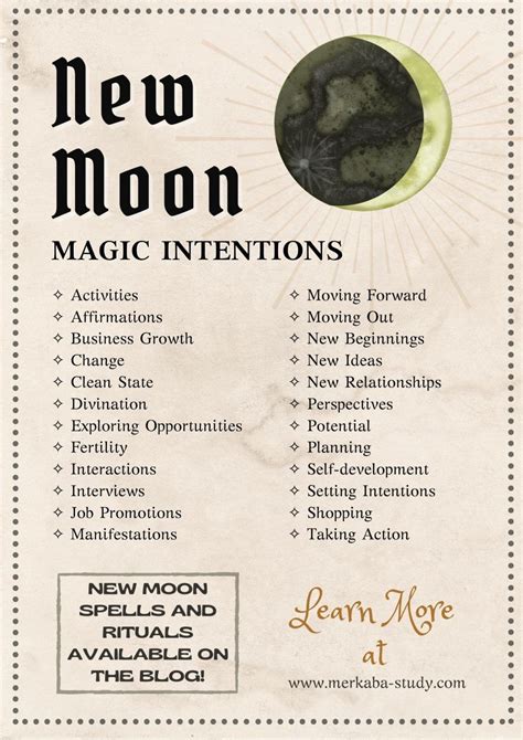 9 New Moon Rituals and Spells - Moon Magic for Beginner Witches | New ...