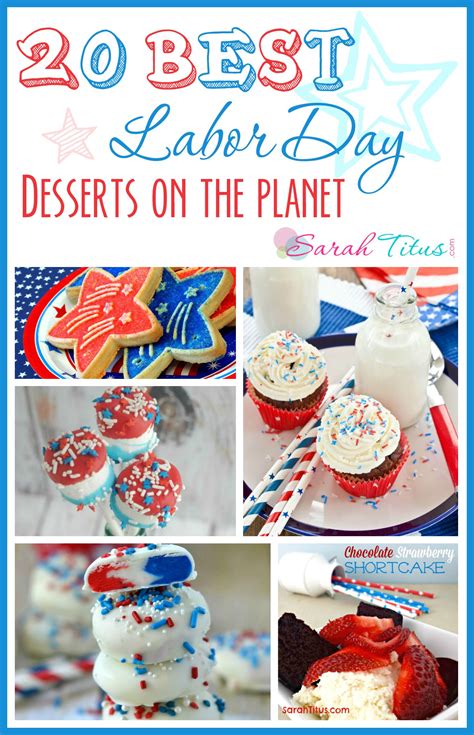 20 Best Labor Day Desserts | Patriotic desserts, Labor day dessert recipe, Holiday desserts