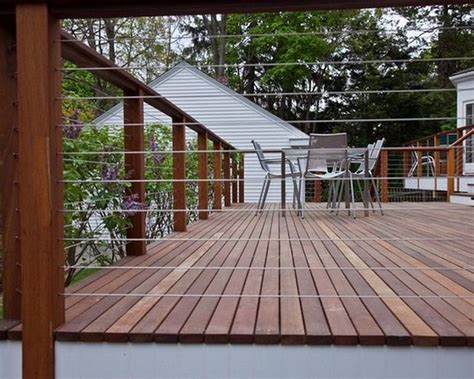 Contemporary Wire Patio Fencing Ideas on the Deck - Best Patio Design Ideas Gallery 7302 ...