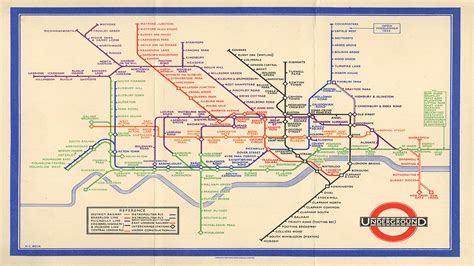 Why the 1933 London Tube Map Is Still Considered Design Genius - News ...