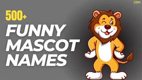 500+ Cool & Funny Mascot Names - Names Crunch