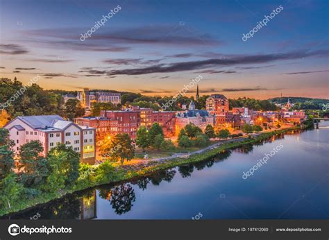 Augusta, Maine, USA Skyline — Stock Photo © sepavone #187412060