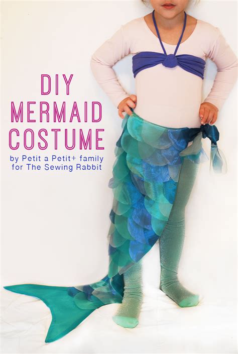 DIY Mermaid Costume - The Sewing Rabbit