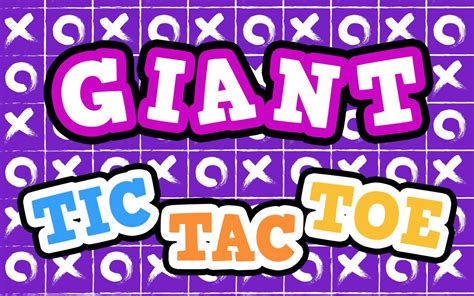 'Giant Tic Tac Toe' Game • MinistryArk