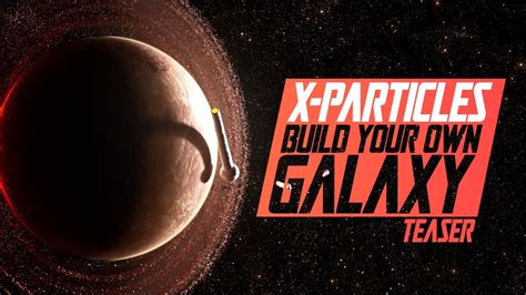 Build your own Galaxy with X-Particles and Cinema 4D Teaser - YouTube