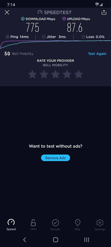 5G Speed Test! : r/bell