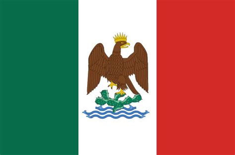 Flag of the first Mexican empire 1821-1823. This was one of the flags of Alta California. | Alta ...