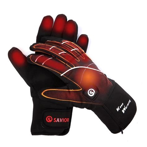 Unisex Winter Medium Thickness Battery Heated Gloves | Waterproof Driv ...