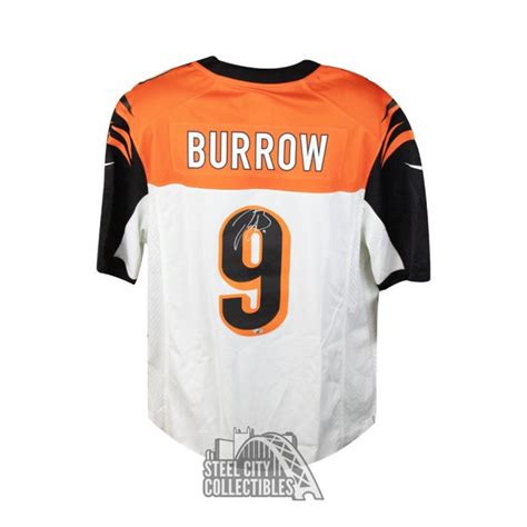 Joe Burrow Autographed Cincinnati Bengals Nike Football Jersey ...