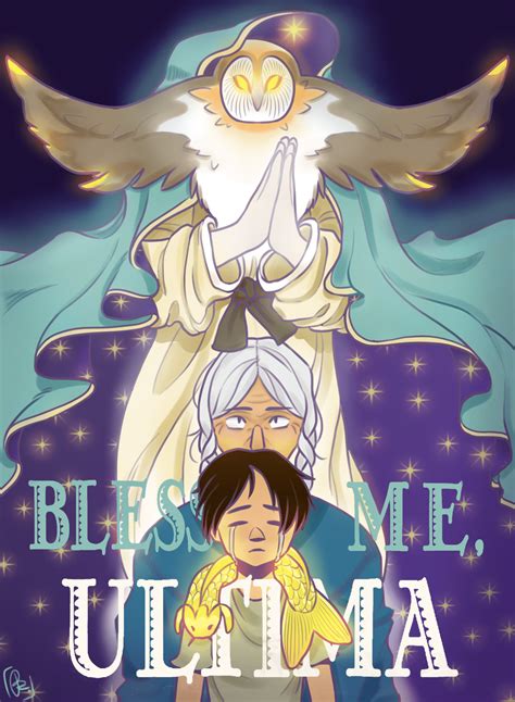 ArtStation - Bless Me, Ultima -Fan made book cover-