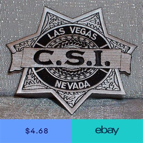 CSI Las Vegas Police Embroidered Logo Patch - TV Series | Csi las vegas, Csi, Las vegas