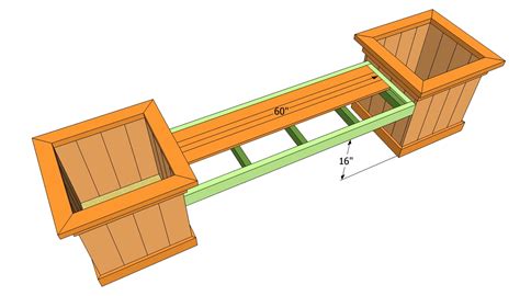 Installing the bench slats | MyOutdoorPlans