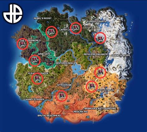 All Weapon Mod Bench locations in Fortnite Chapter 5 Season 3 - Dexerto