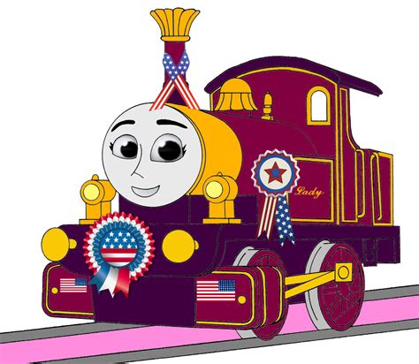 Lady with 4th of July Decorations (Mirrored) - Thomas the Tank Engine Photo (37274944) - Fanpop
