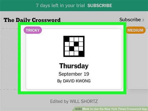 Simple Ways to Use the New York Times Crossword App: 10 Steps