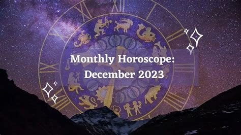 Monthly Horoscope: December 2023 | Horoscope - Storizen