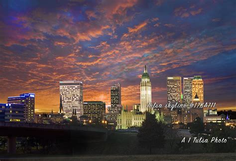 Tulsa downtown Tulsa Skyline | Skyline picture, Skyline, Tulsa travel