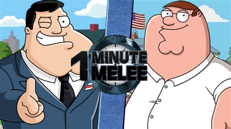 Stan Smith vs Peter Griffin | One Minute Melee Fanon Wiki | Fandom