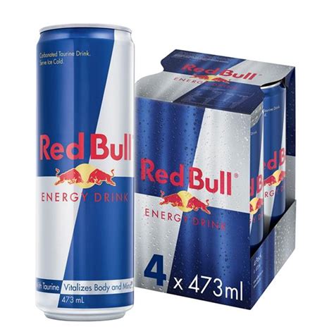 RED BULL CAN 4PACK 473ML