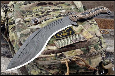 RMJ Tactical: Kukri w/ Kydex Sheath - Tactical Elements Inc