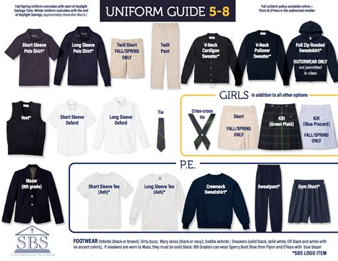 Uniform Policy - Saint Bernadette Catholic School PreK-8 - Silver ...