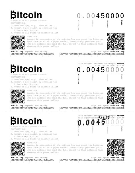 A Better Bitcoin Paper Wallet : r/Bitcoin