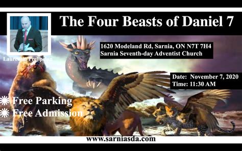 The Four Beasts of Daniel 7 – Sarnia Seventh-day Adventist Church