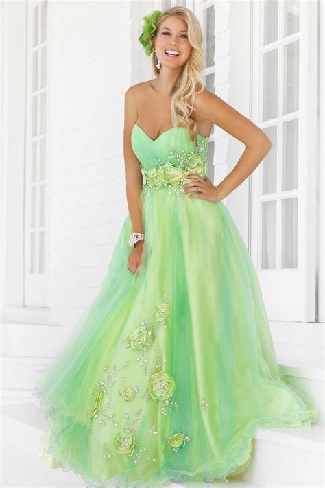 Pretty Light Green Strapless Dress Pictures, Photos, and Images for Facebook, Tumblr, Pinterest ...