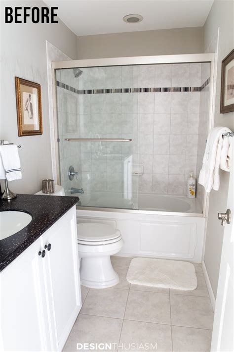 Small Bathroom Remodel Plans: A Simple, Clean Update