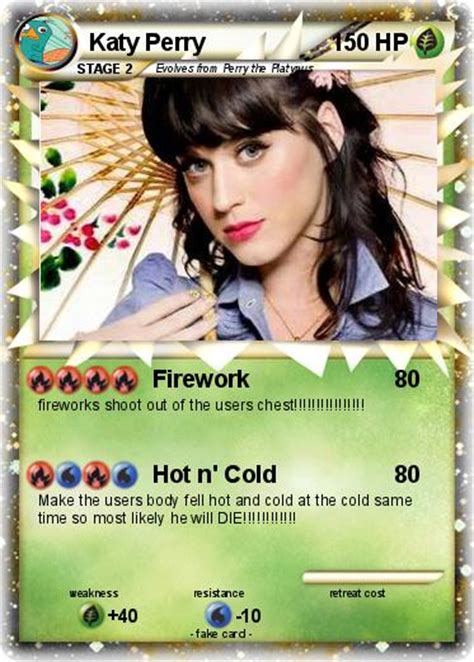 Pokémon Katy Perry 22 22 - Firework - My Pokemon Card