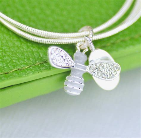 Personalised Bee Charm Bracelet By Penelopetom | notonthehighstreet.com