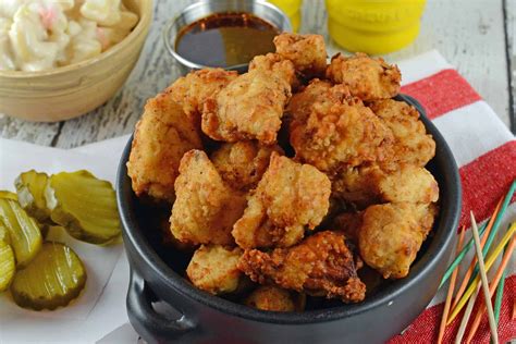 BEST Crispy Homemade Popcorn Chicken Recipe