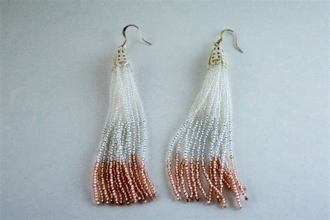 DIY Beaded Tassel Earrings - Likely By Sea