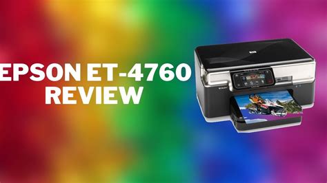 EPSON ET-4760 Review #bestsublimationprinter - YouTube