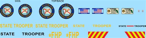 1/18 Florida Highway Patrol – JNS DECALS