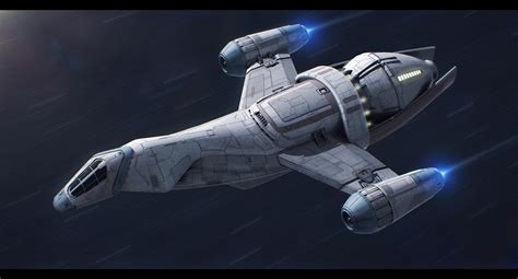 Slightly redesigned Serenity from Firefly by me (Adamkop) : r/ImaginaryStarships