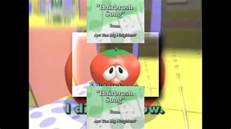 Hd Re upload: Veggietales: Very silly songs: The Hairbrush song scan ...