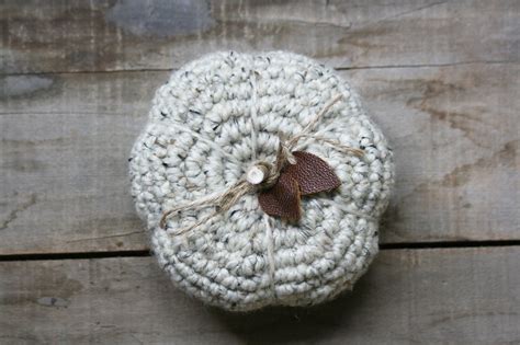 Chunky Rustic Pumpkin - Free crochet pattern