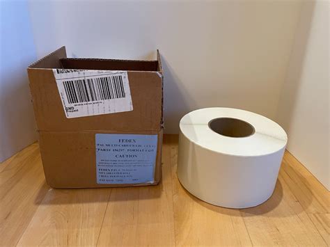 6 Rolls DYMO FedEx PAL 4x6 Labels 156297 Format 435 425 a Roll for Zebra for sale online | eBay