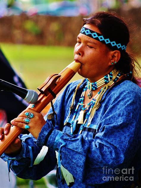 Native American Flute Player Photograph by Craig Wood - Pixels