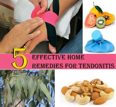 5 Incredible And Very Effective Home Remedies For Tendonitis Herbal Remedies, Home Remedies ...