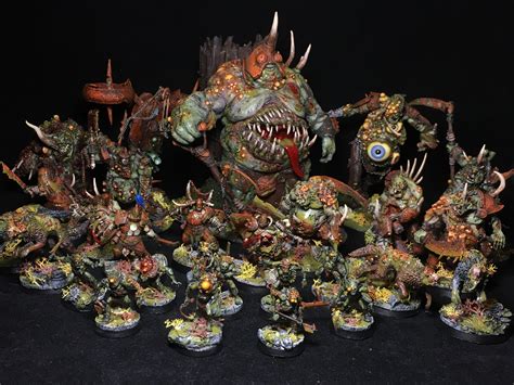 "Eegreb and Friends" - Armies on Parade Nurgle Army finished :) : r ...