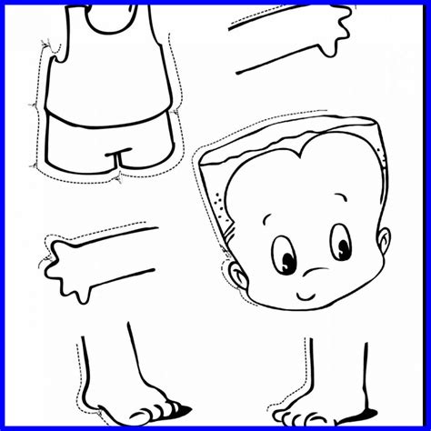 Body Parts Coloring Pages For Preschool at GetColorings.com | Free ...