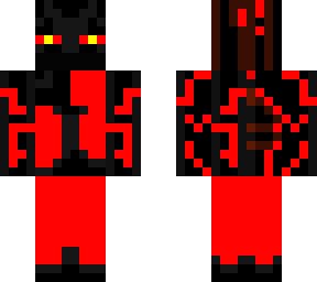 Red Enderman | Minecraft Skins