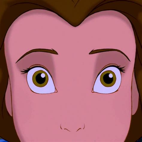 I remain convinced that Belle's eyes are hazel, not brown, due to their tendency to look ...