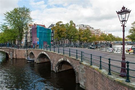 Bridge Over Canal in Amsterdam Editorial Image - Image of travel, town ...