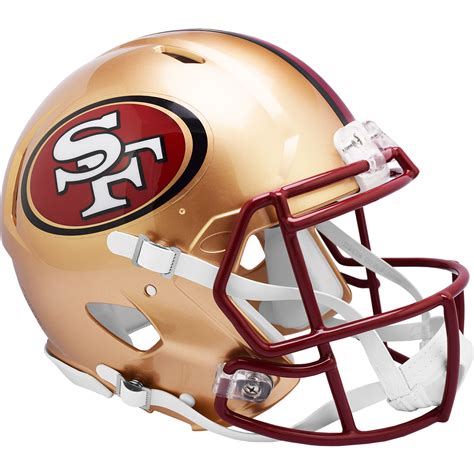 San Francisco 49ers Authentic Speed 1996 - 2008 | Throwback Helmets ...