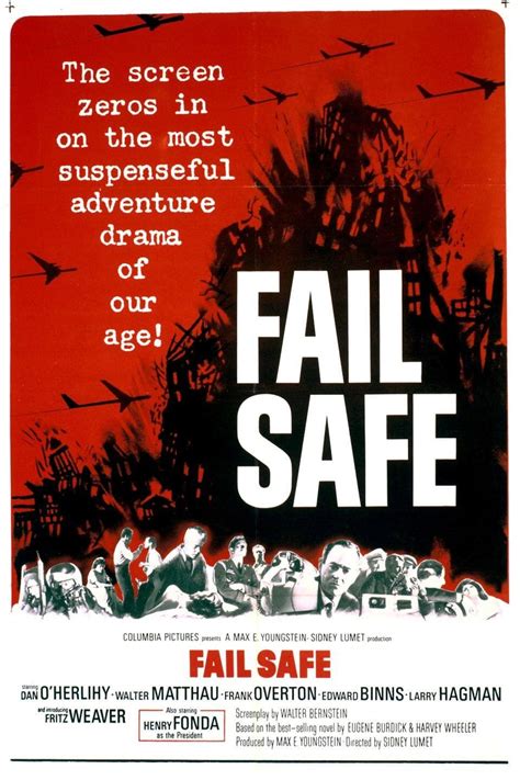 Fail Safe (1964) - Posters — The Movie Database (TMDb)